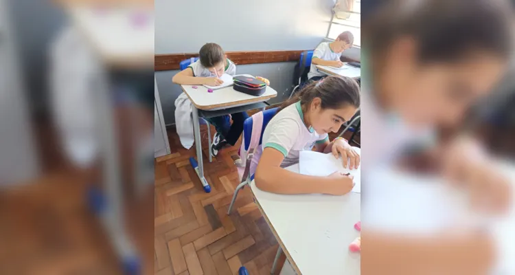 Educandos puderam ampliar suas habilidades escritas com a proposta.