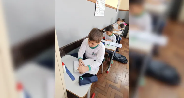 Educandos puderam ampliar suas habilidades escritas com a proposta.