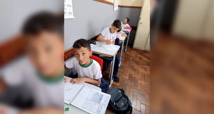 Educandos puderam ampliar suas habilidades escritas com a proposta.