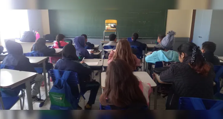 Veja os registros, dentro e fora da sala de aula, sobre o amplo projeto desenvolvido.