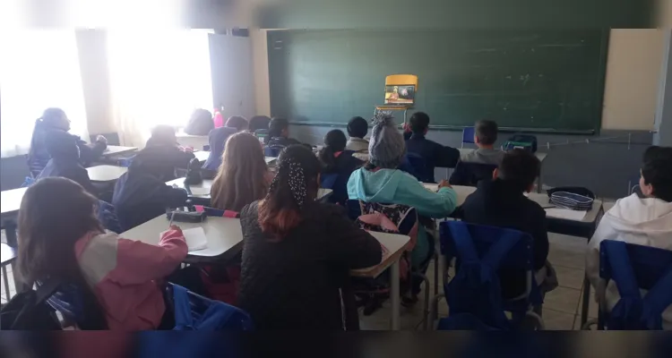 Veja os registros, dentro e fora da sala de aula, sobre o amplo projeto desenvolvido.