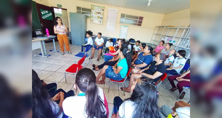 Trabalho dentro e fora da sala de aula permitiram ainda mais fixação do conteúdo.