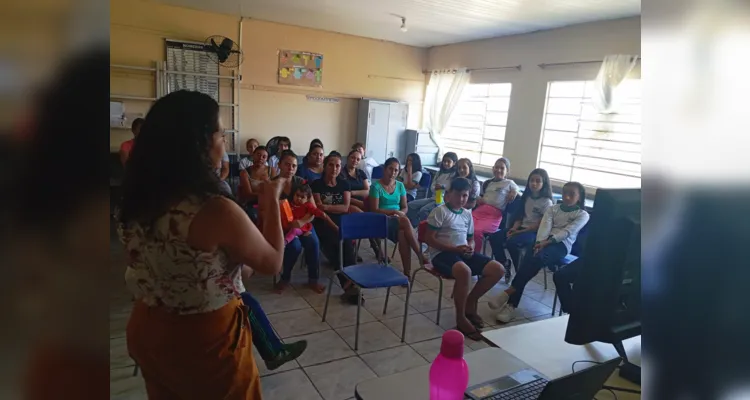 Trabalho dentro e fora da sala de aula permitiram ainda mais fixação do conteúdo.