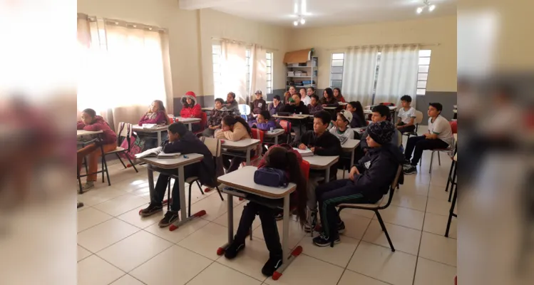 Trabalho teve grande apelo em sala de aula e ligou alerta dos alunos para importante temática.