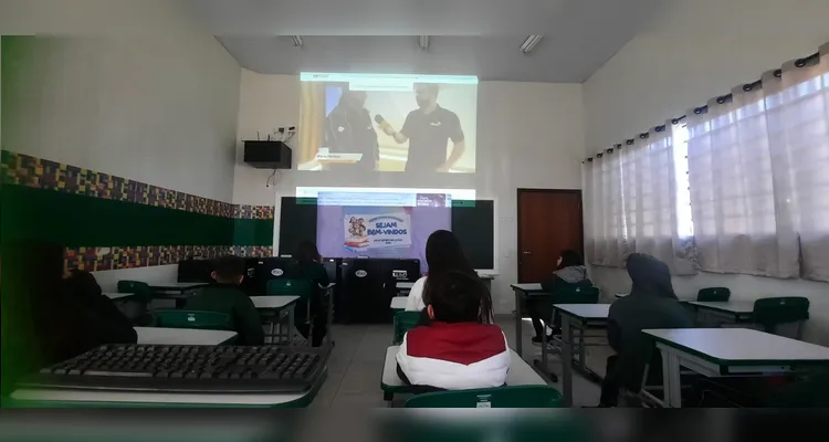 Trabalho teve amplo engajamento dos educandos.