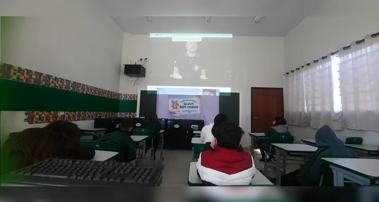 Trabalho teve amplo engajamento dos educandos.