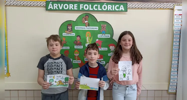 Proposta teve amplas produções dos alunos e contou com auxílio de recursos teóricos.