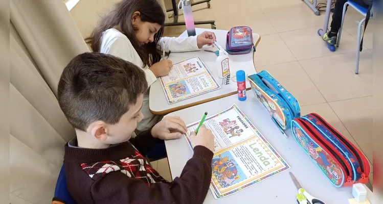 Proposta teve amplas produções dos alunos e contou com auxílio de recursos teóricos.