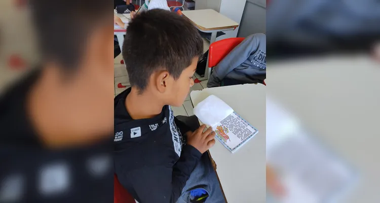 Veja como foi o trabalho cultural em sala de aula.