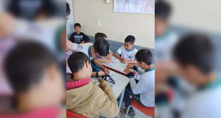 Veja como foi o trabalho cultural em sala de aula.