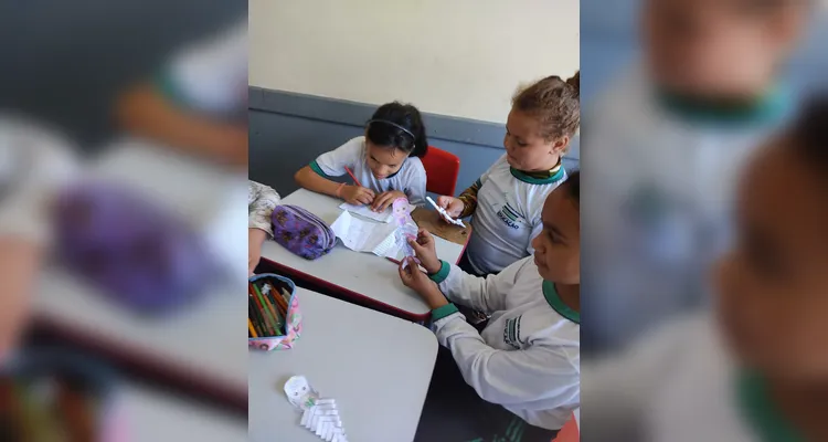 Veja como foi o trabalho cultural em sala de aula.