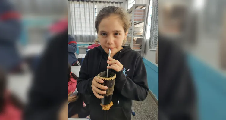 Veja como foi o trabalho e a 'roda de chimarrão' em sala de aula.