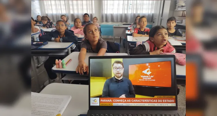 Veja como foi o trabalho e a 'roda de chimarrão' em sala de aula.