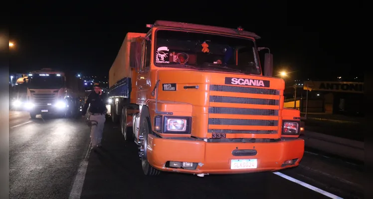 Vídeo mostra acidente que matou motociclista na BR-376 em PG