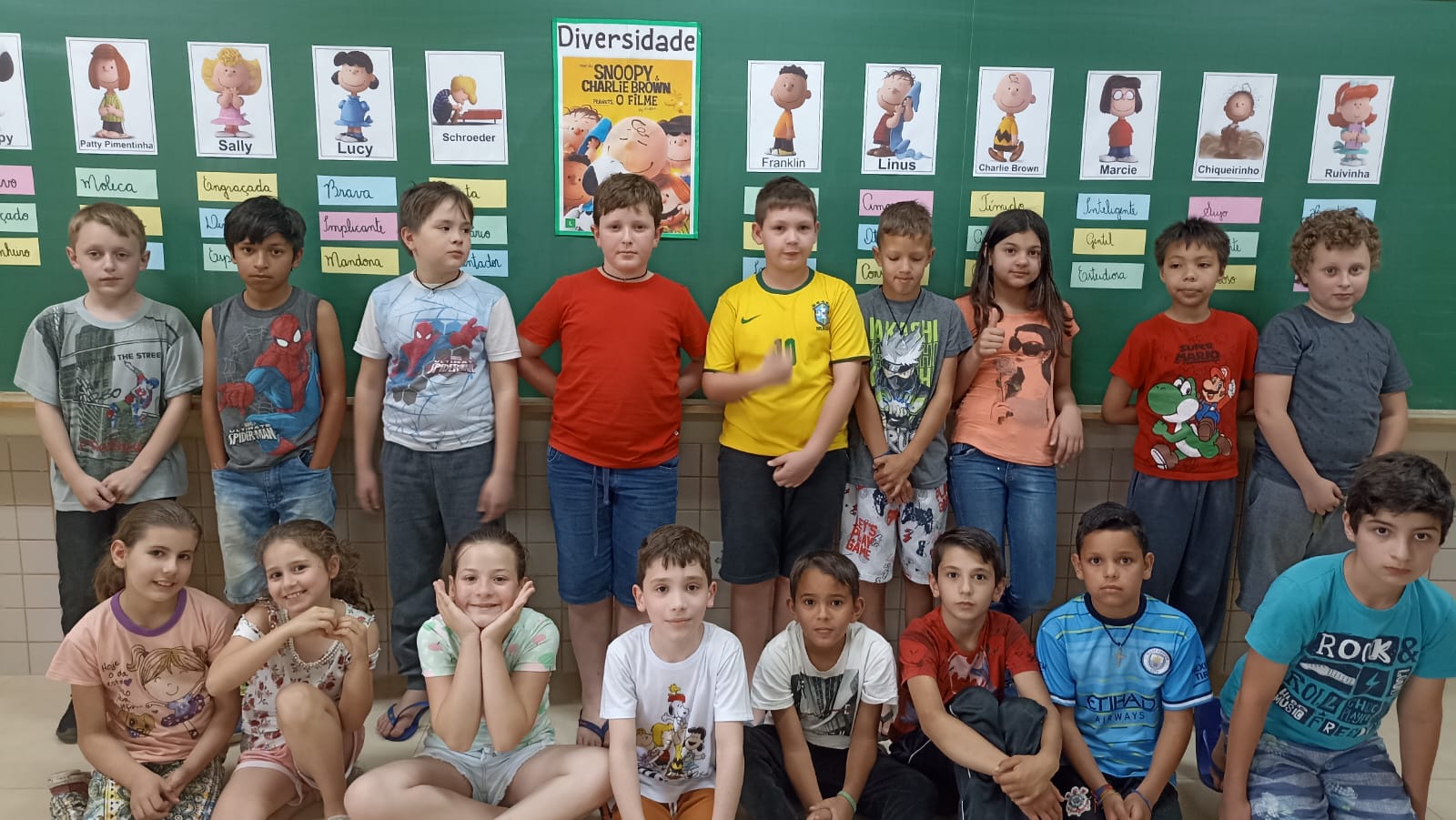 Confira os registros do trabalho dos alunos em sala de aula.