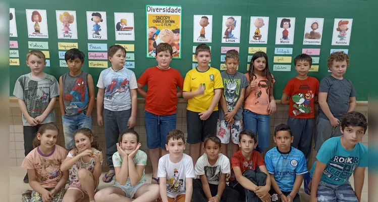 Confira os registros do trabalho dos alunos em sala de aula.