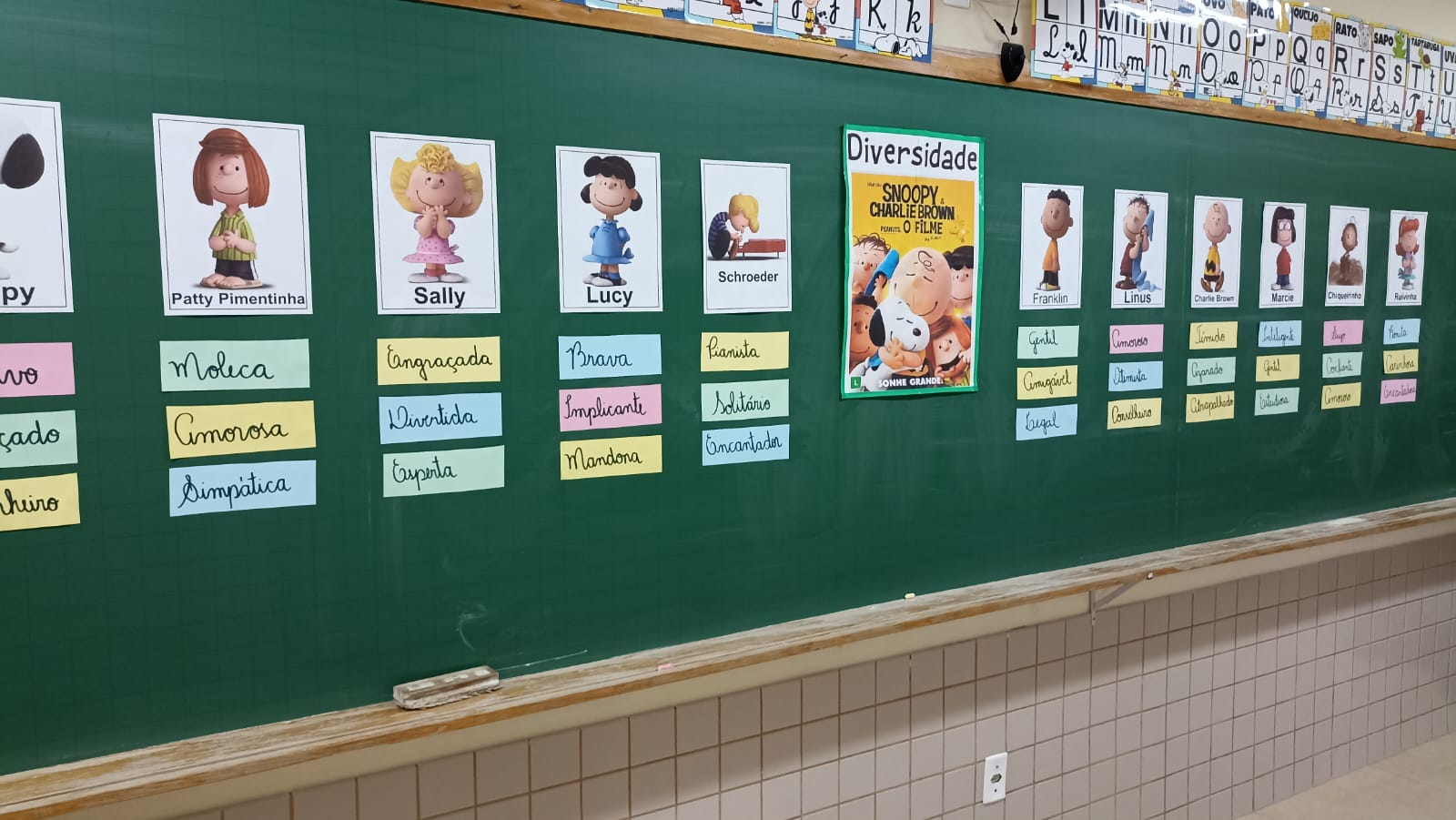 Confira os registros do trabalho dos alunos em sala de aula.