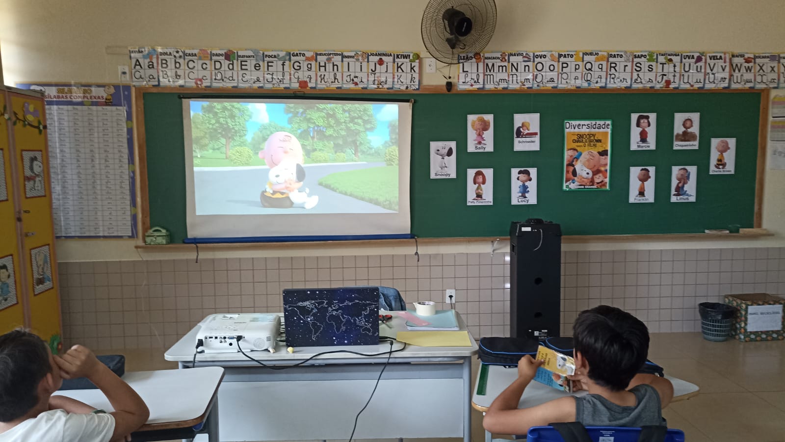 Confira os registros do trabalho dos alunos em sala de aula.