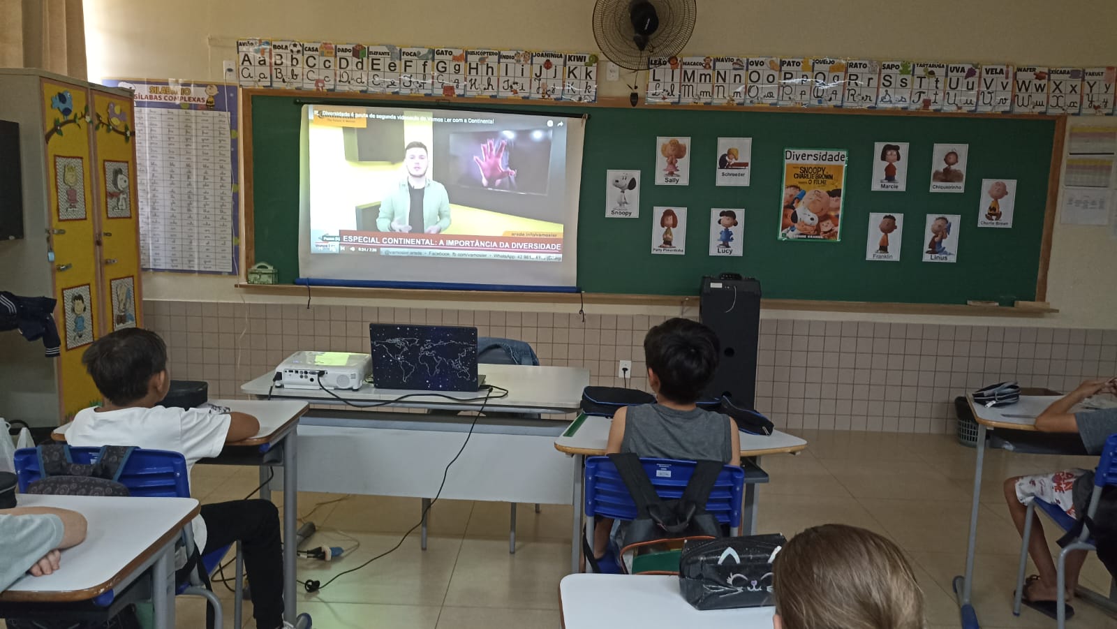 Confira os registros do trabalho dos alunos em sala de aula.