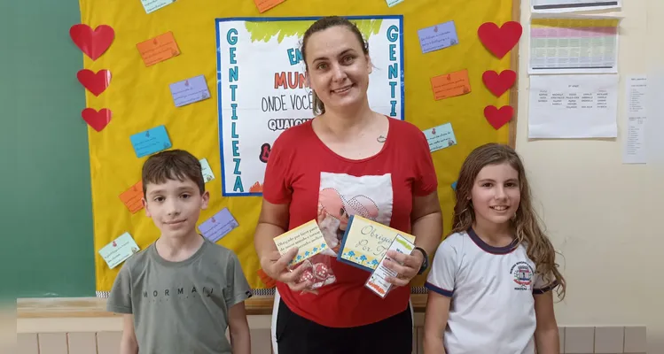 Confira os registros do trabalho dos alunos em sala de aula.