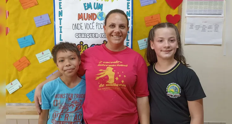 Confira os registros do trabalho dos alunos em sala de aula.