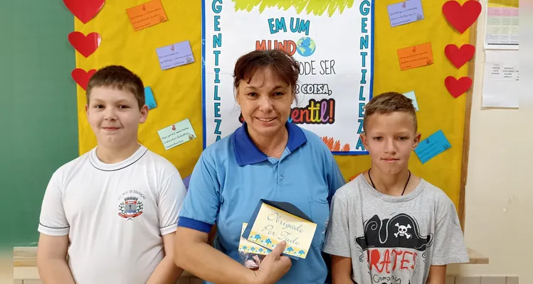 Confira os registros do trabalho dos alunos em sala de aula.