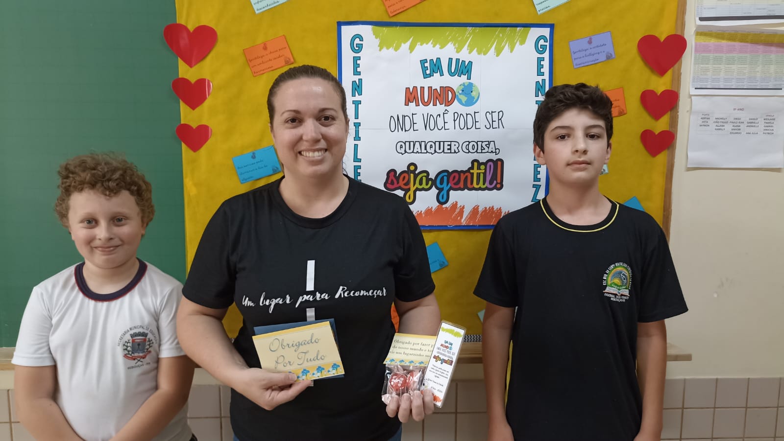 Confira os registros do trabalho dos alunos em sala de aula.