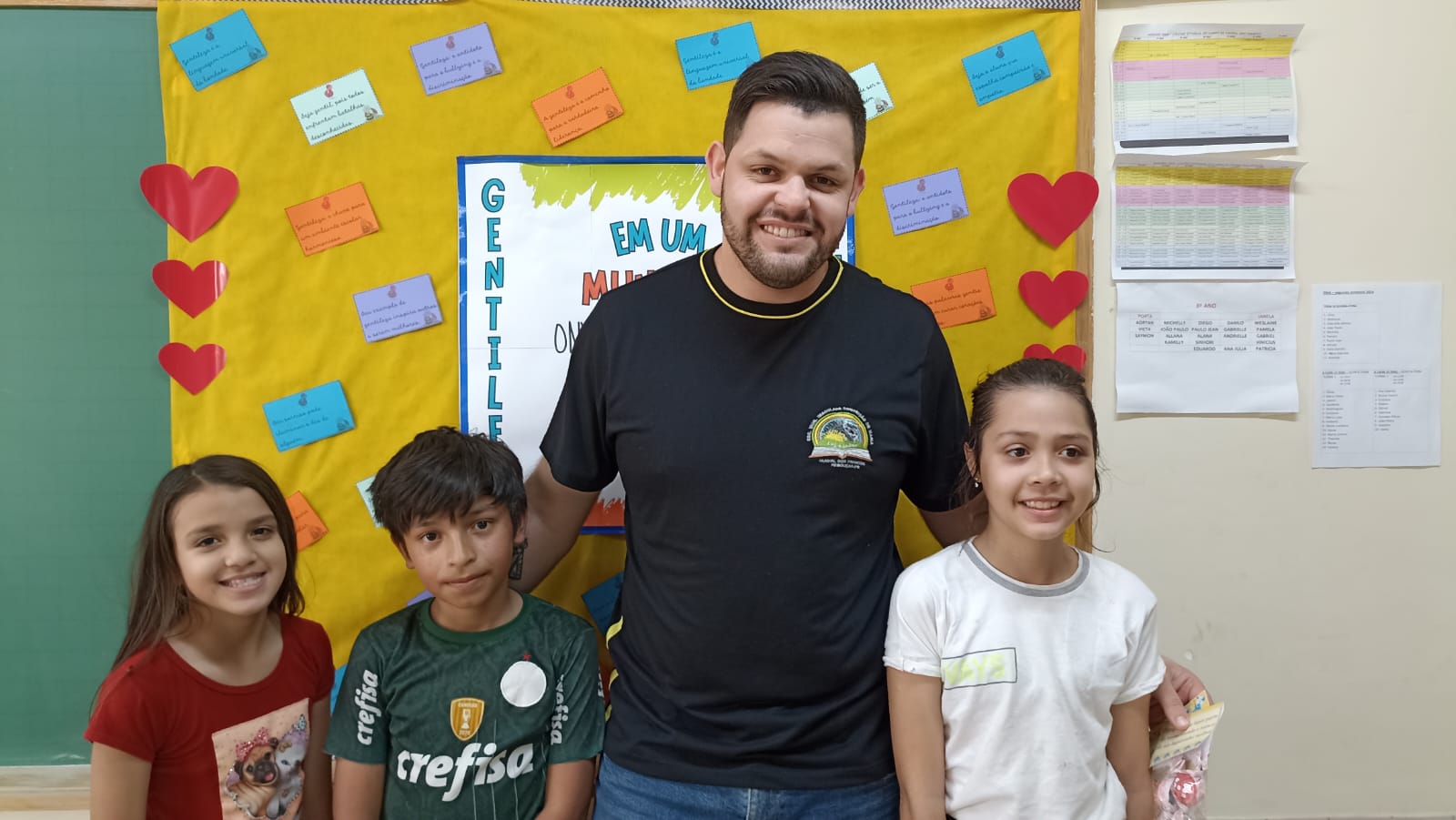 Confira os registros do trabalho dos alunos em sala de aula.