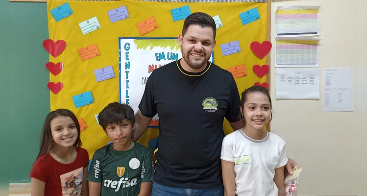 Confira os registros do trabalho dos alunos em sala de aula.