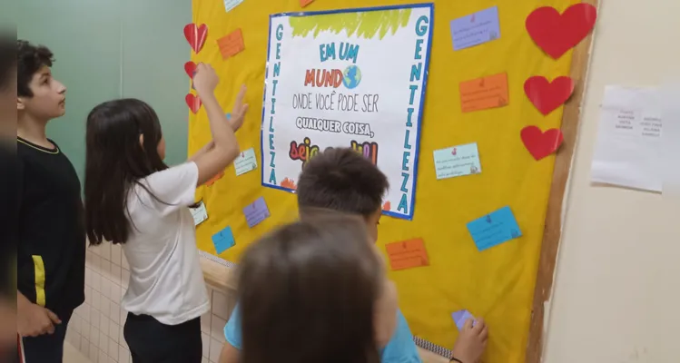 Confira os registros do trabalho dos alunos em sala de aula.