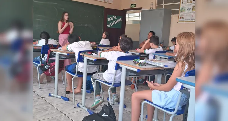 Proposta teve várias ações em sala de aula e conversa com profissional sobre o tema.