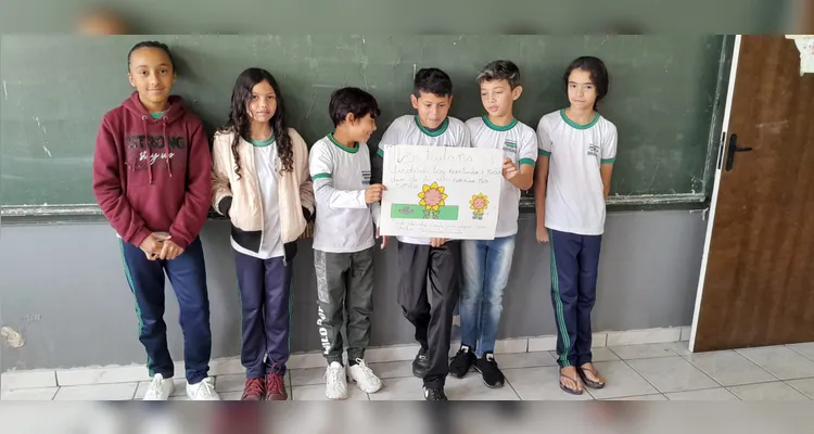 Proposta teve várias ações em sala de aula e conversa com profissional sobre o tema.