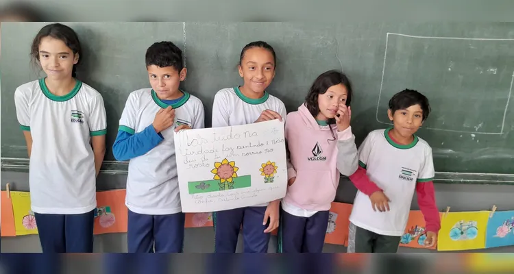 Proposta teve várias ações em sala de aula e conversa com profissional sobre o tema.