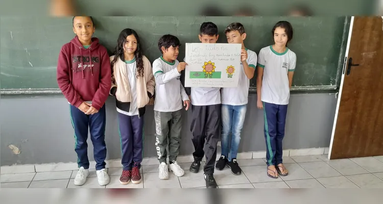 Proposta teve várias ações em sala de aula e conversa com profissional sobre o tema.