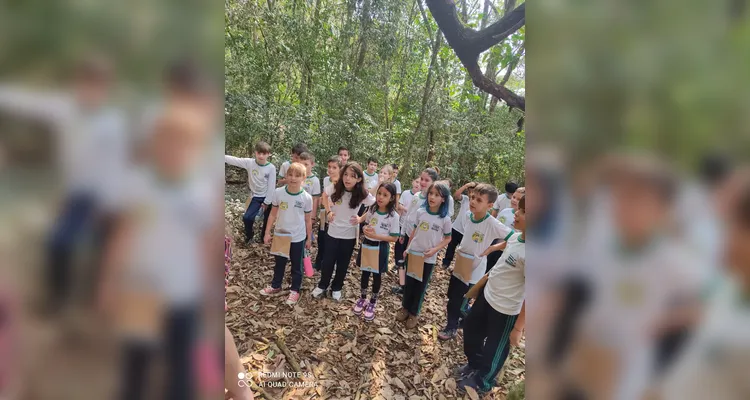 Trabalho teve grandes ações dentro e fora da sala de aula.