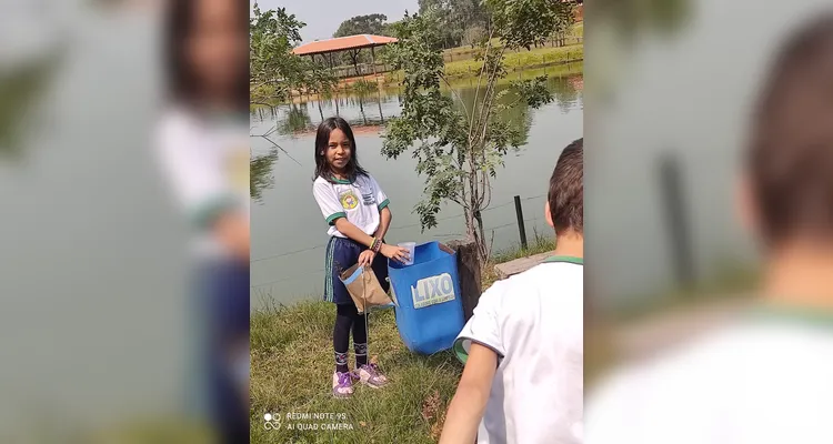 Trabalho teve grandes ações dentro e fora da sala de aula.