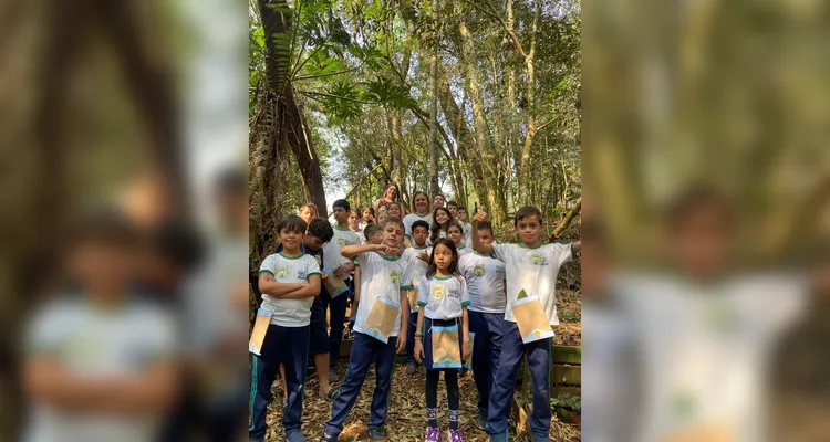 Educandos puderam imergir em importante conteúdo ambiental.