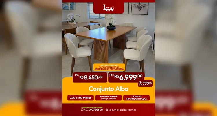 LCA Móveis lança promoção com descontos especiais