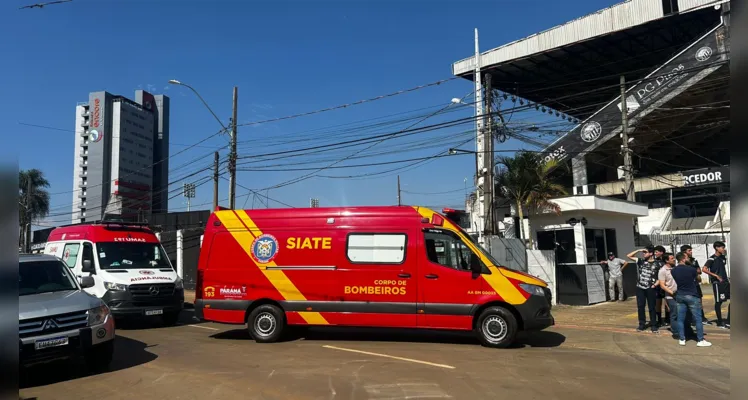 Equipes do Samu e do Siate foram mobilizadas para atendimento.