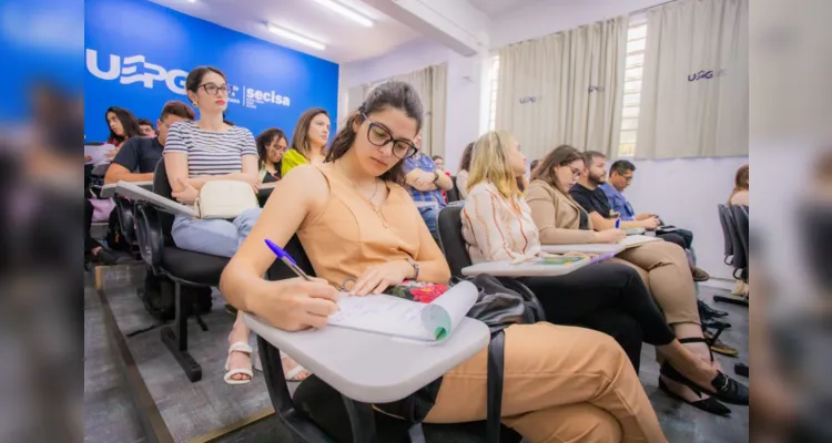 O evento ocorreu no Campus Centro da UEPG.