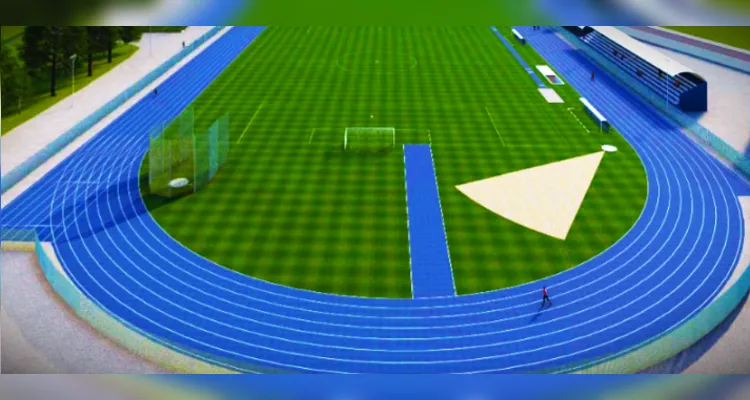 UEPG licita nova pista de atletismo com investimento de R$ 10 milhões