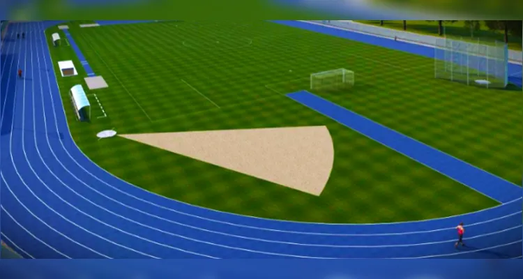 UEPG licita nova pista de atletismo com investimento de R$ 10 milhões