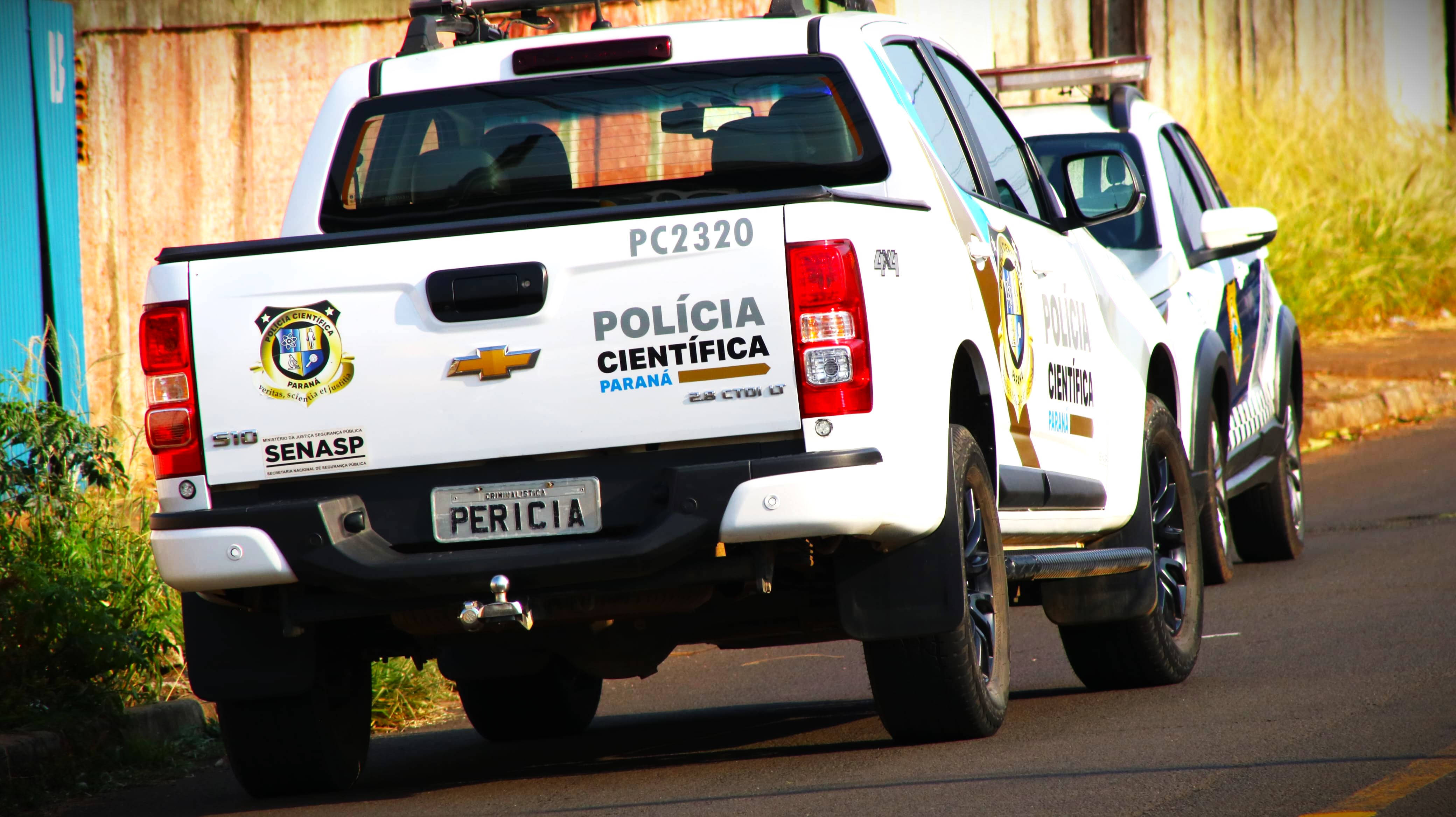 Agentes da Polícia Científica foram acionados para realizar a perícia no local.