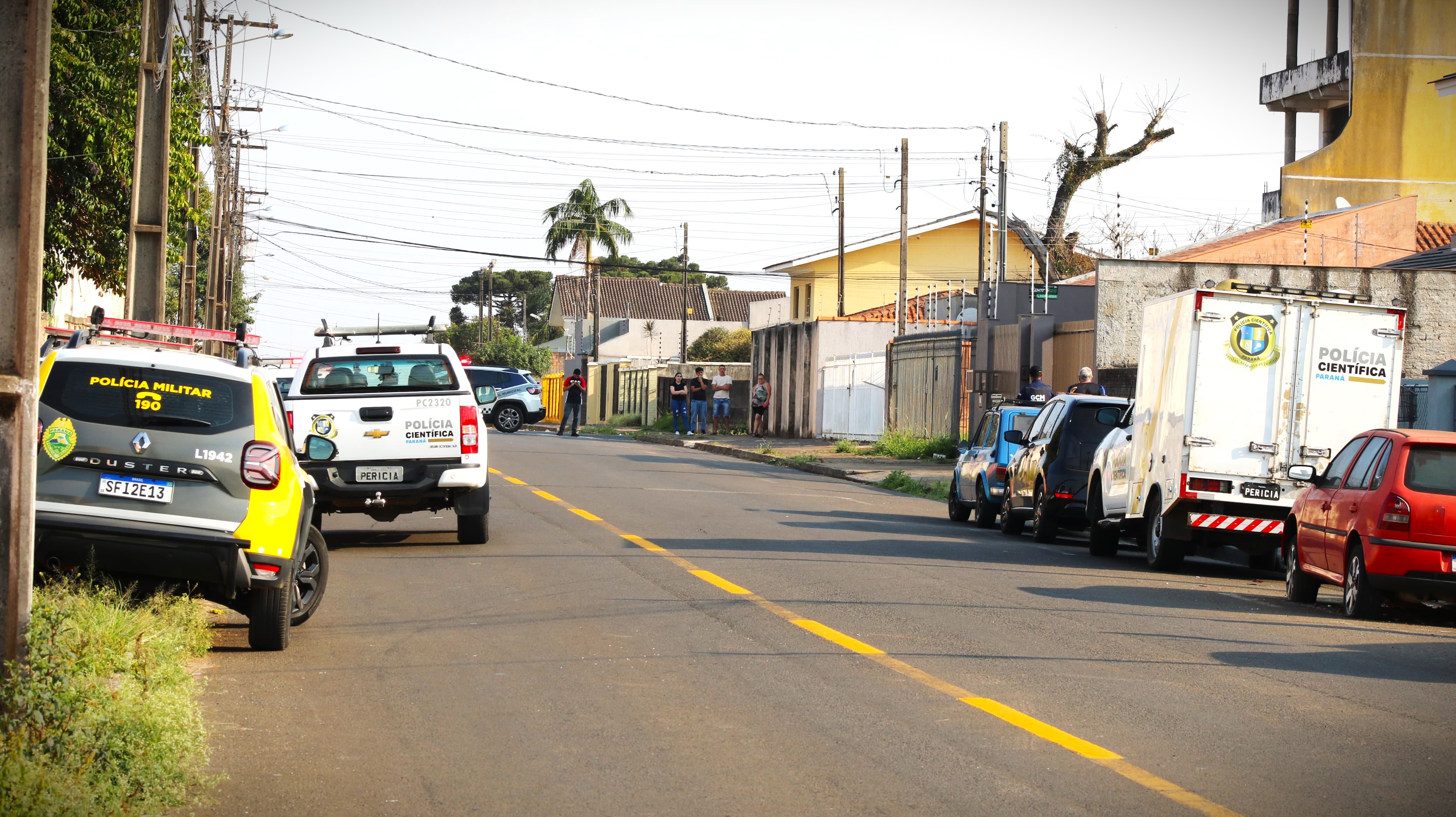 Ocorrência aconteceu na rua Pereira Passos, na Vila Marina.