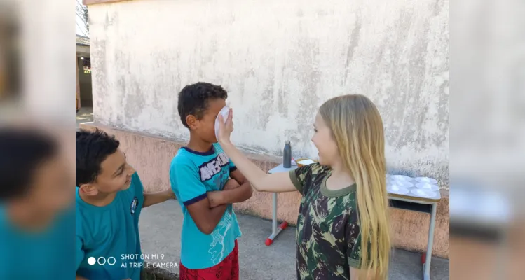 A parte final da proposta realizada pela turma envolveu a participação dos alunos em um divertido quiz.