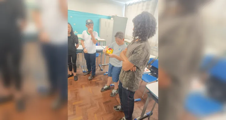 A proposta estimulou a cooperação entre os alunos e auxiliou na retomada das atividades em sala.