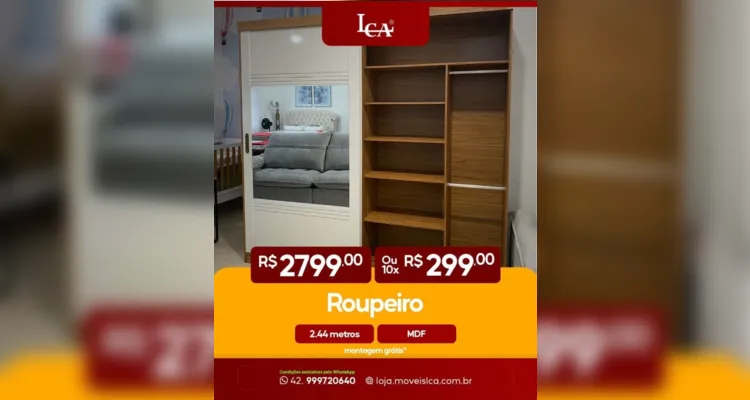 Loja está com promoções neste mês de agosto