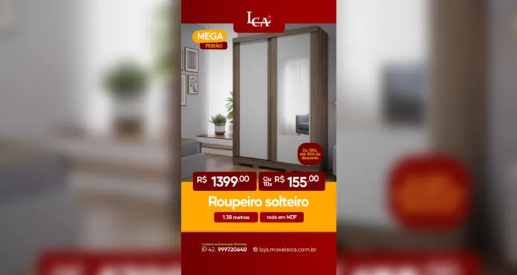 Loja está com promoções neste mês de agosto