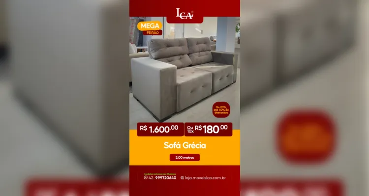 Loja está com promoções neste mês de agosto