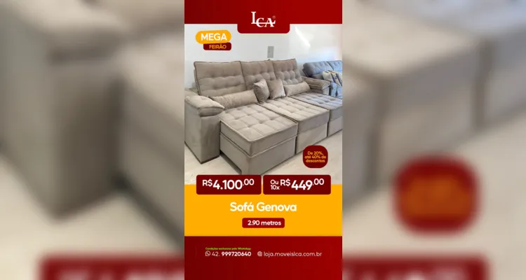 Loja está com promoções neste mês de agosto